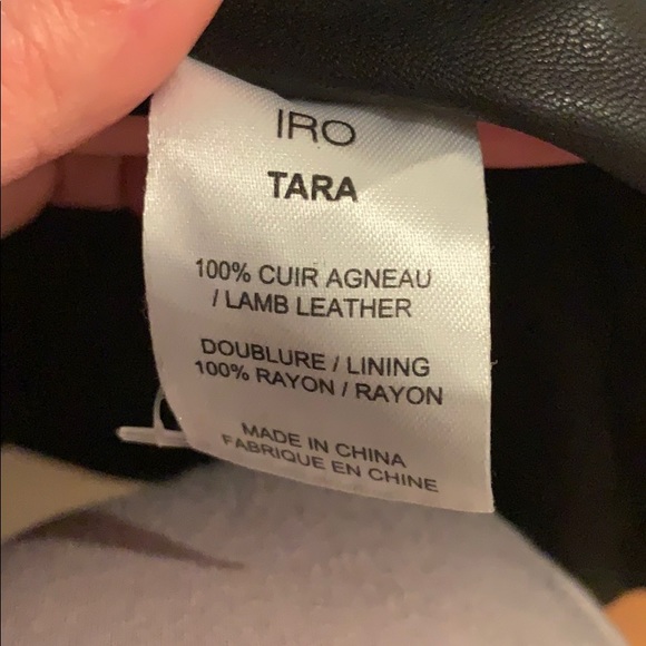 Iro Leather Jacket - Picture 12 of 16